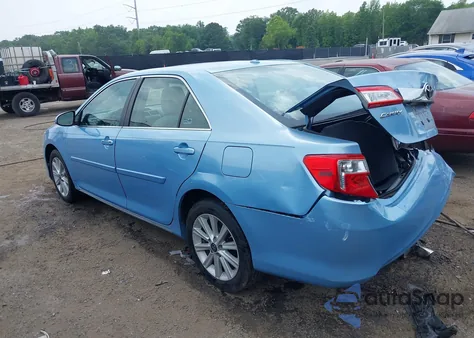 2012 Toyota Camry Xle z USA, uszkodzony, nr VIN 4T4BF1FK7CR177651